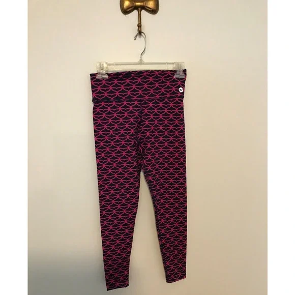 Vineyard Vines Whale Tail Around Town Patterned Leggings - Size EX Small - NWT - Picture 4 of 13